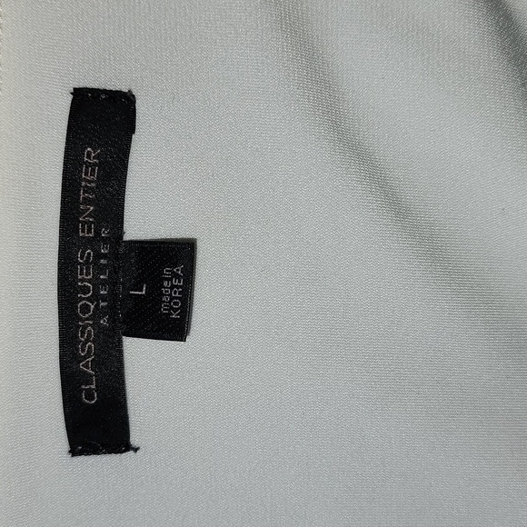 Classiques Entier Ruched Wrap Top Size Large - Picture 3 of 5